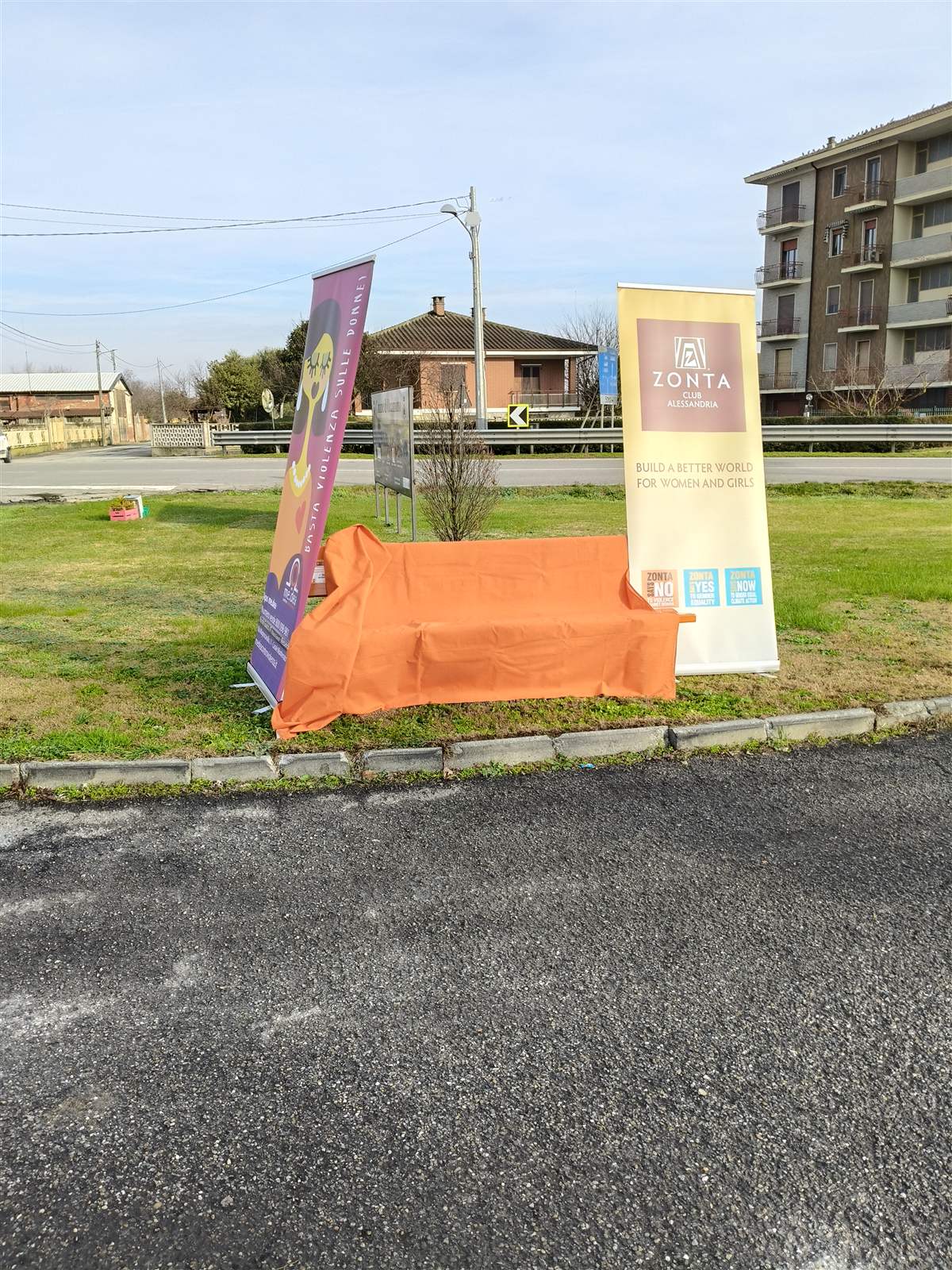 Inaugurazione panchina arancione 6 Dicembre 2025