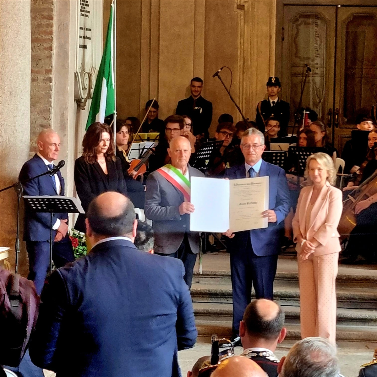 Mauro Barbano Cavaliere al Merito della Repubblica Italiana