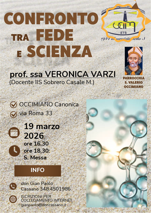 Confronto tra fede e scienza