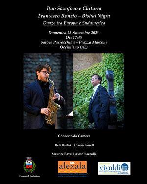Concerto "Danze tra Europa e Sudamerica" - Francesco Ronzio e Bishal Nigra