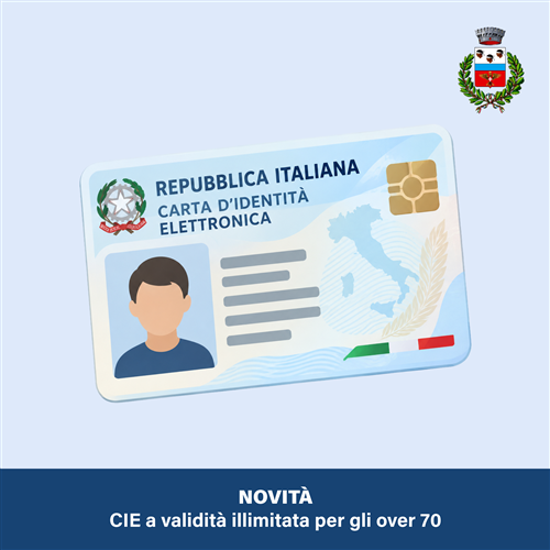Dal 30 luglio: CIE a validità illimitata per gli over 70