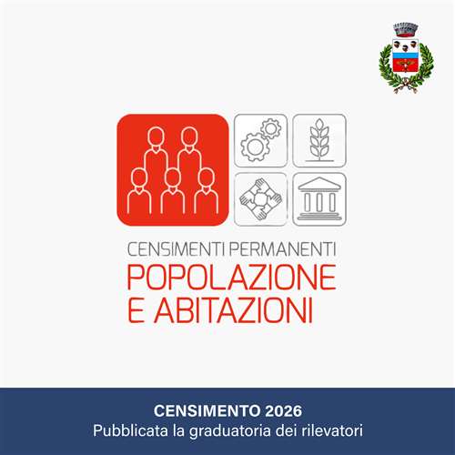 Approvata la graduatoria dei rilevatori per il Censimento Permanente della Popolazione e delle Abitazioni 2026